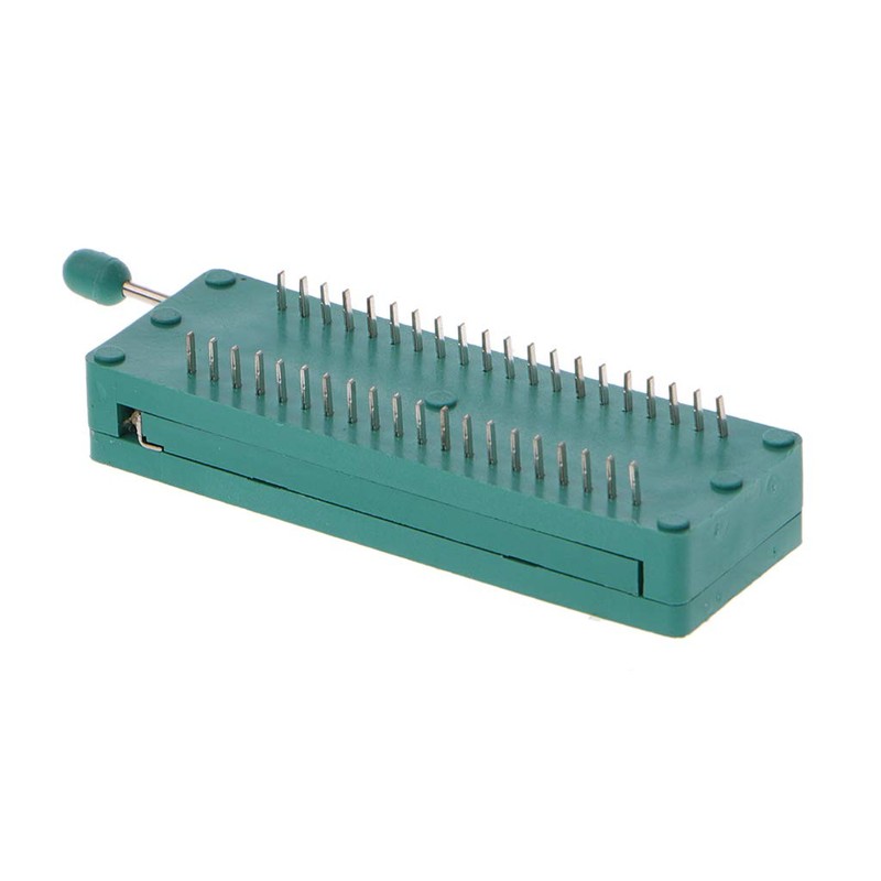 BIlinli 16 20 24 28 40P Pin 2.54MM Green DIP