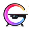 Bedside Lamp with Wireless Charger, Intelligent LED Table Lamp, Atmosphere