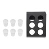 Dodoam Utensil Holder, 6-Compartment Restaurant Utensil Holder, Utensil Organizer Classified