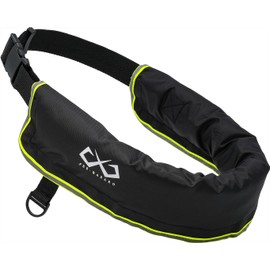 JES-BASARO B-Life-Jac-MN/AT Life Jacket, Manual Inflatable, Fishing, For Adults, Children, Waist Wrap, Belt Type, Japanese Manufacturer (English Language Not Guaranteed)