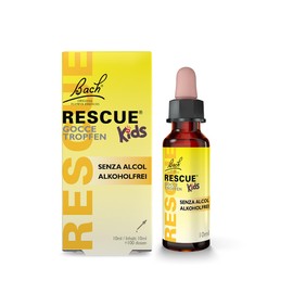 Rescue Kids 10ml, Gocce per Bambini con Fiori di Bach, Senza Alcool, Senza Zucchero, Senza Glutine, Vegano