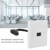 HDMI Wall Plate Panel Faceplate, 1 Pack Decorative Faceplate Socket