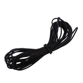 Hilitand 1pc 4mm x10 Meters Strong Elastic Cord for Bungee Rope Shock Cord Tie Down DIY Craft Jewelry Making, Outdoor Tents Handbags Luggage Beach Umbrellas Replacement (Black), Office Supplies