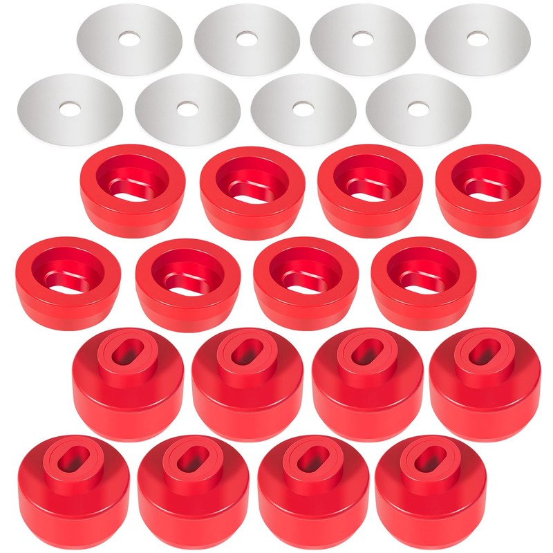 Silicone 7-141 Body and Cab Mount Bushing Kit for Chevy