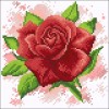 Crafting Spark Red Rose Field CS2624 7.9 x 7.9 inches