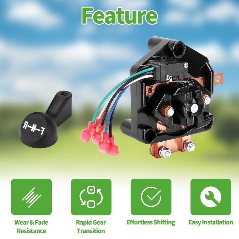 10L0L Golf Cart Forward and Reverse Switch Assembly with Shift