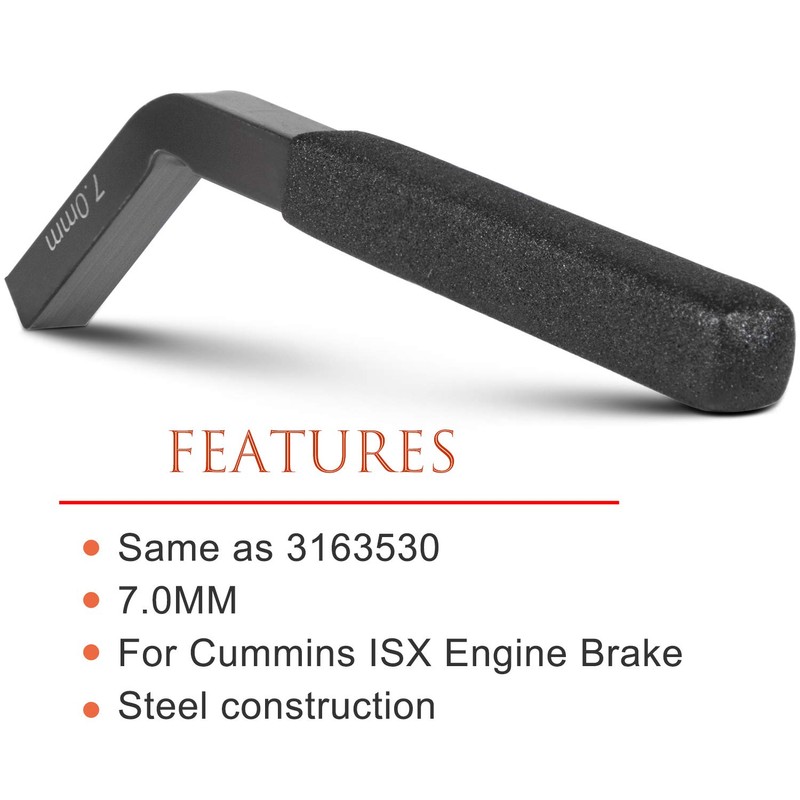 Camoo 3163530 Engine Brake Adjustment Tools 7MM for Cummins ISX