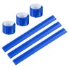 PATIKIL Reflective Slap Bands, 6 Pcs Reflector Band Snap Bracelet