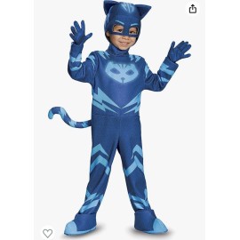 Disguise Catboy Classic Toddler PJ Masks Costume-Medium-Blue- 3T-4T- NEW!!!