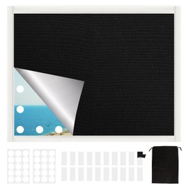 VMUTGA Window Blackout, 150 x 200 cm Blackout Roller Blind, No Drilling, Sun Protection Roof Window, Travel Blackout Roller Blind, Portable Blackout Fabric, Blackout Film, Blackout for Windows