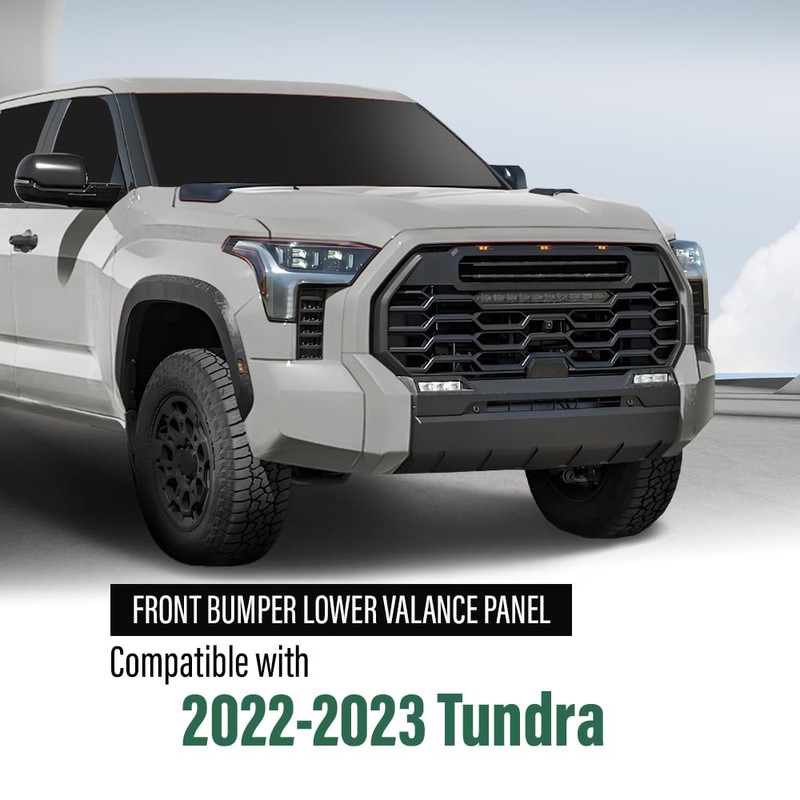 LQI Front Bumper Lower Valance Panel Compatible with Toyota Tundra