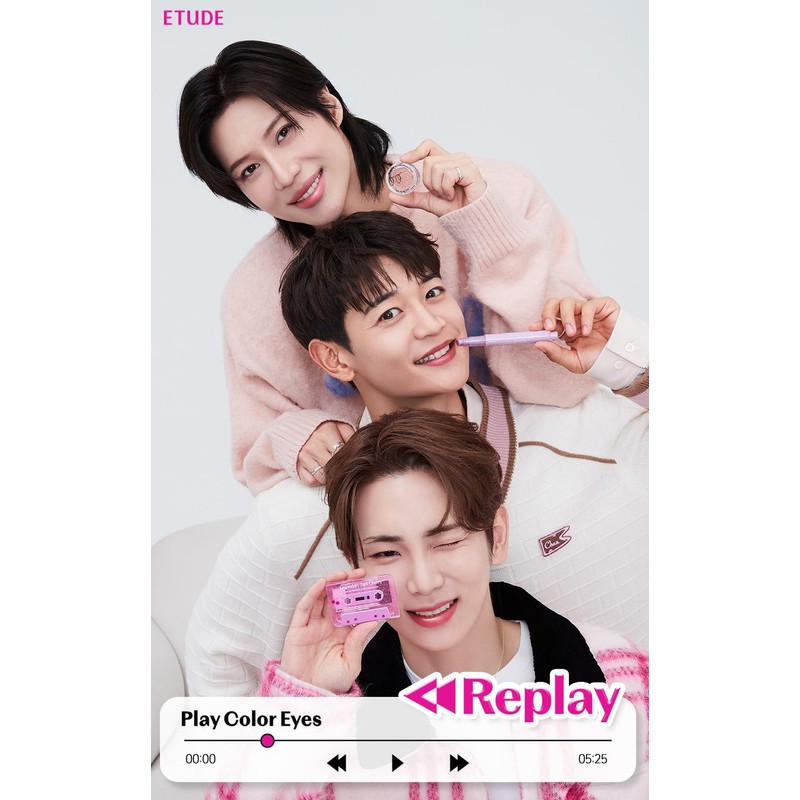 ETUDE Play Color Eyes Mini Legendary Cherry / 4 Color