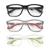 DXYXYO 3 Pack Sport Square Reading Glasses for Women Men,