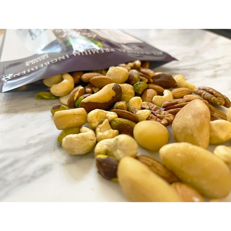 BetterFoods Premium Mixed Nuts, Almonds, Cashews, Brazil Nuts, Pecans, Macadamias,