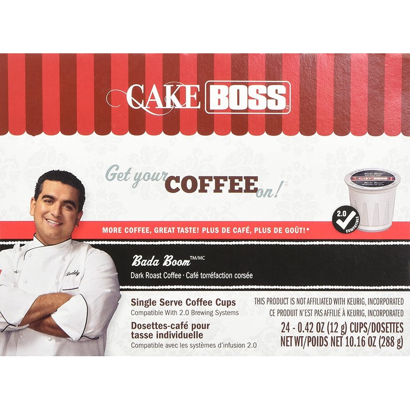 Cake Boss X-Bold Bada Boom Italian Roast, 24 Count