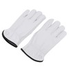 KKOYING Leather Work Gloves, Gardening Gloves for Women and Men,
