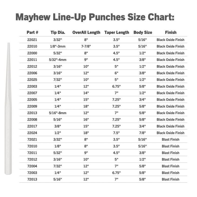 Mayhew 22012 Punch