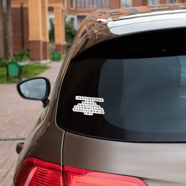 I Have Brought Peace Freedom Justice and Security Car Bumper Vinyl Sticker Decal