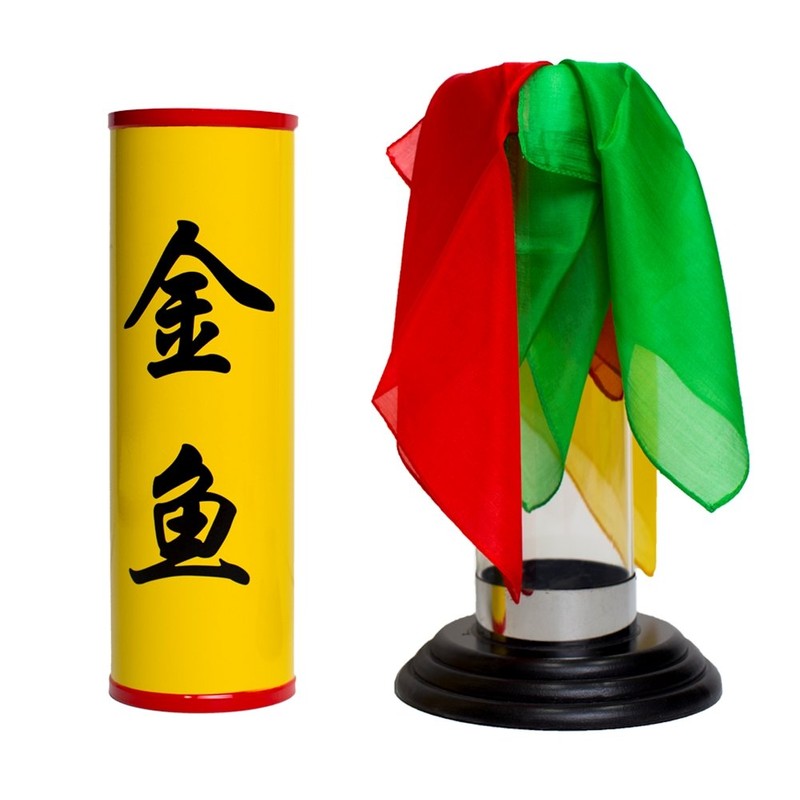 Magic Makers Crystal Silk Cylinder Illusion - Includes 3 Large