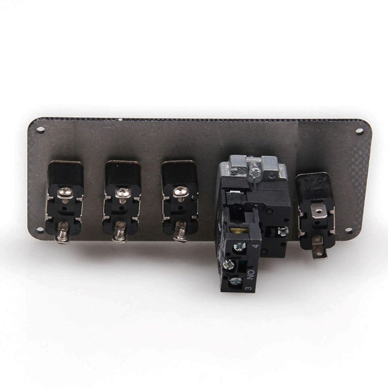BLLYOGU 12V Ignition Switch Panel with Engine Start Button, 5