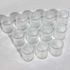 VOHO - 24 portavelas transparentes para decoración de mesas