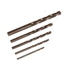 5Pcs Straight Shank Twist Drill Bit HSS 3 4 5