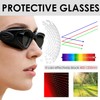 4 Gafas Protectoras para Camas de Bronceado, Gafas de protección