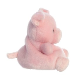 Aurora Palm Pals, Wizard The Pig Soft Toy, 61242, 5 inches, Pink