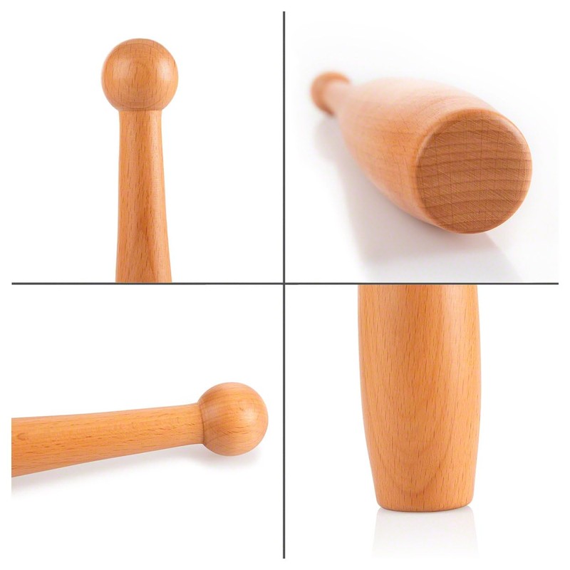 Sport-Tec 36cm Hardwood Gym Club Juggling Clubs