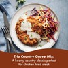 Trio Country Gravy Mix, Sausage, Just Add Water, 22 oz