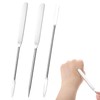 LIQWEI 3 Pcs Makeup Spatula Foundation Spatula, Stainless Steel Facial