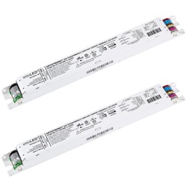 Pack of 2 - eldoLED *2743X7 OPTOTRONIC 50W Constant Current 0-10V Dimmable LED Driver, Programmable Linear OTi50/120-277/DIM-1L AUX G2 - Replacement for Osram 57456