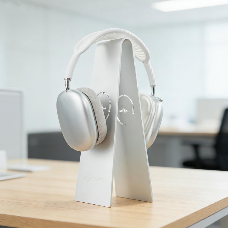 FANEVER Aluminum Headphone Stand, Universal Headset Holder for Desk, Gaming