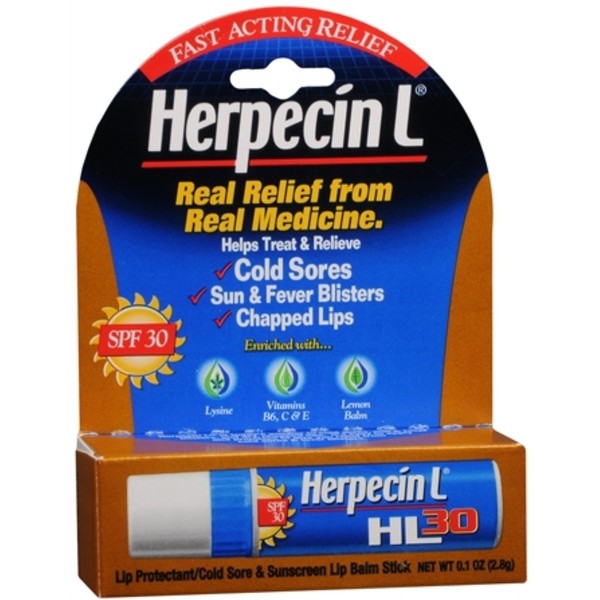 Herpecin L Lip Protectant SPF 30 0.10 oz (Pack of