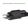 Bloomgrow 110V / 120V to 220V / 240V Plug Adapter