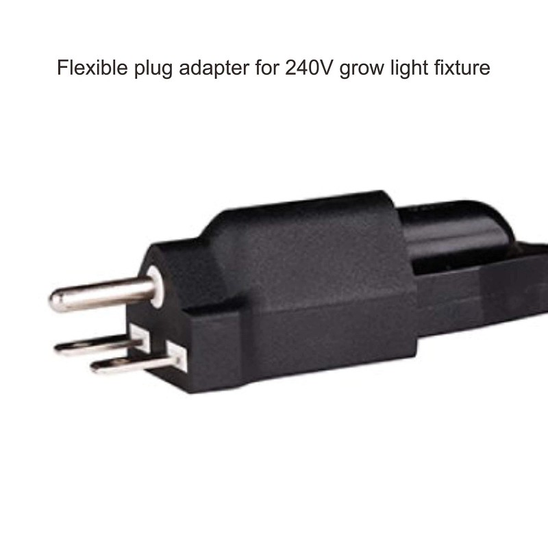Bloomgrow 110V / 120V to 220V / 240V Plug Adapter