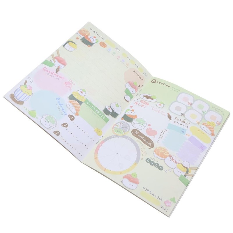 [Exchange Note] B6 Exchange Notebook/Sushi Variety Coolia Exchange Book Elementary