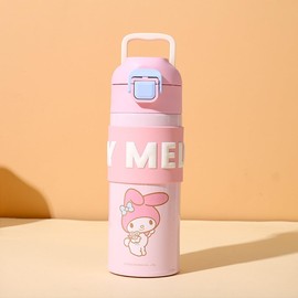 Melody Stainless Steel Insulated Water Bottle 400ml - Pink