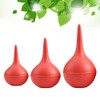 HEALLILY 3 Pieces Rubber Crimp Ear Syringe Ball Laboratory Tool