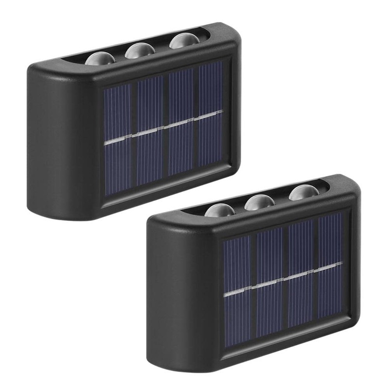 Yuciya Solar Wall Light, Modern Outdoor Lights for Garden, Up