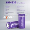PKCELL ER14335 2/3AA Batteries 3.6V 1650mah Primary Lithium Battery 12-Pack
