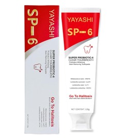 SP-6 Ultra Whitening Toothpaste,Deep Cleaning Care Fresh Breath Super Probiotic-6 Toothpaste with Probiotic Oalance Oral Microbiot. (1 Pcs)