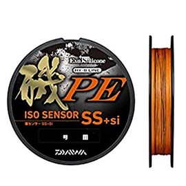DAIWA PE Line Sea Sensor SS+Si 0.6 No. 150 m Orange (with Color Marking)
