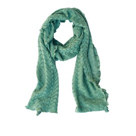 Invero, Merino scarf, Lilly, 100% wool, Light jade, One size