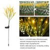 2pcs Solar Wheat Ear Lights IP44 Waterproof Wheat Ear LED