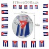 Cubans Banner Flag String,Cuba Mini Flag Small Banner, for Party,