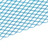 Car Front Center Grid Grille Rhombic Mesh Stable Structure Aluminum
