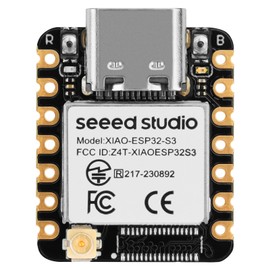 IoT Mini Development Board XIAO ESP32S3(for Arduino) - 2.4GHz Wi-Fi, BLE 5.0, Dual-Core, Battery Charge Supported, Power Efficiency & Rich Interface for Smart Homes, IoT, Wearable Devices(2 Pack)