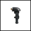 Hihaha 4pcs Black Plastic Front Windshield Wiper Nozzle 28931-7S000 for