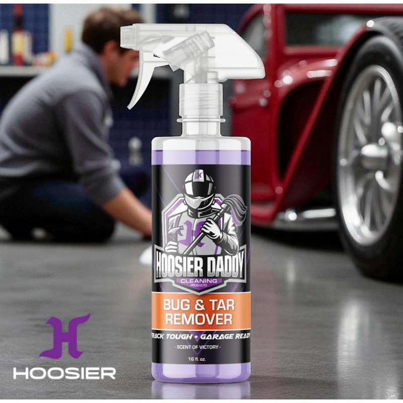 Hoosier Daddy 16oz Car Bug & Tar Remover - Fast-Acting